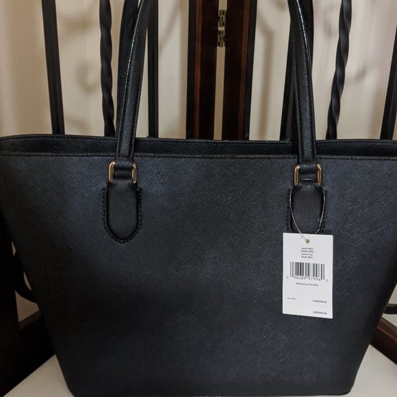 Kate Spade Small Laurel Way Leather Black NW - Picture 2 of 8